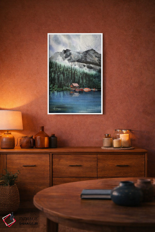 تابلو دکوراتیو نسیم اثر لیام کوموات - D4W