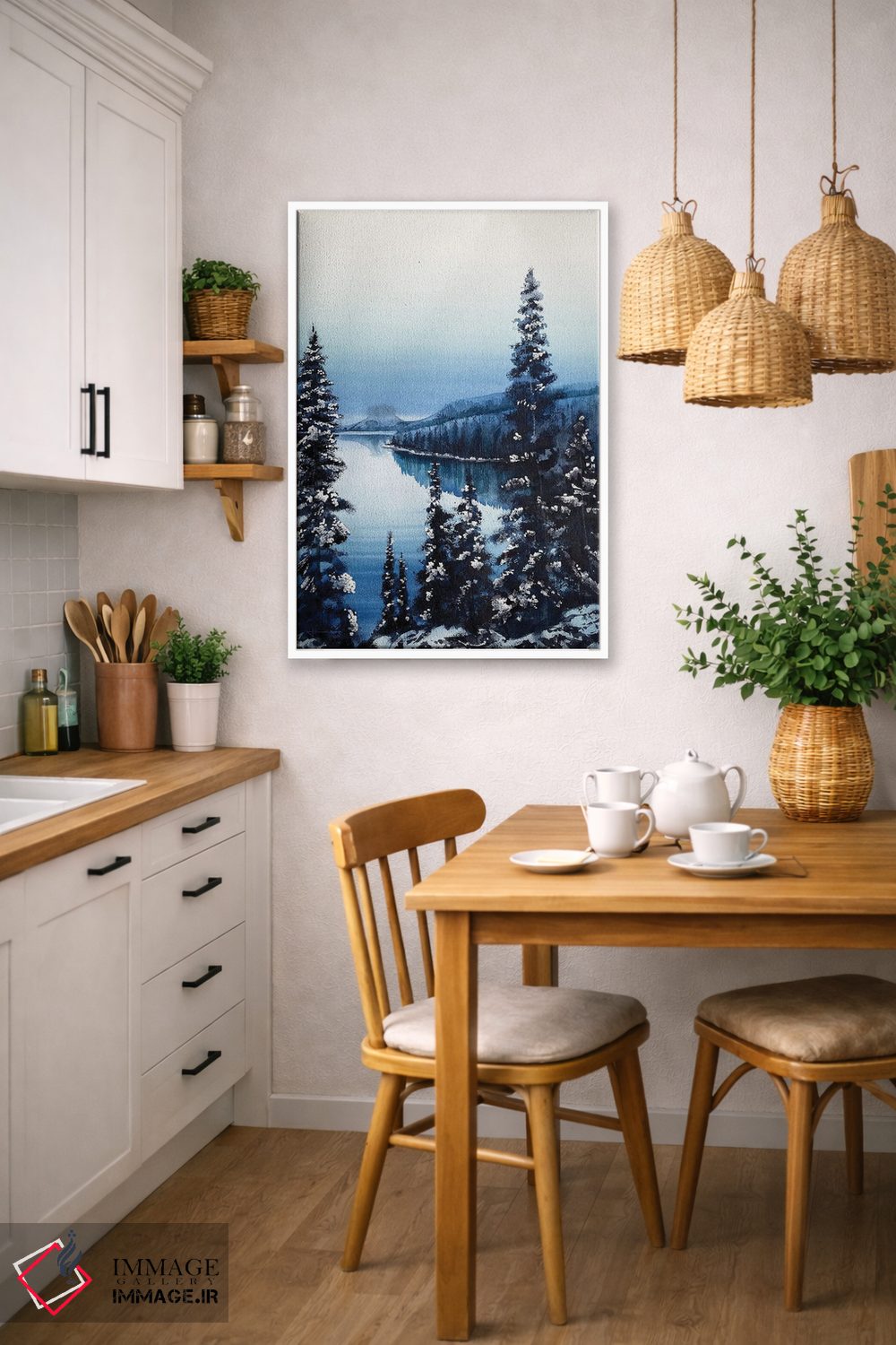 تابلو دکوراتیو منظره اثر لیام کوموات - D5W