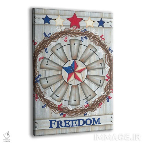 تابلو دکوراتیو آزادی اثر لیزا کندی - نمای پرسپکتیو محصول