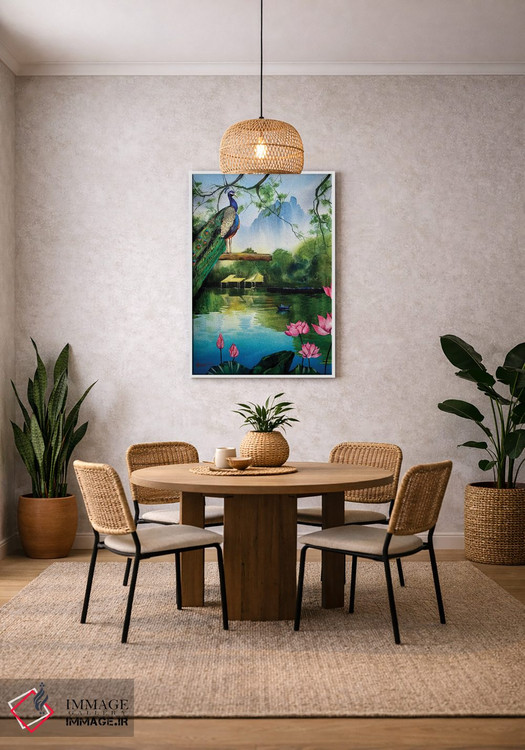 تابلو دکوراتیو آرامش خاطر اثر لیام کوموات - D2W