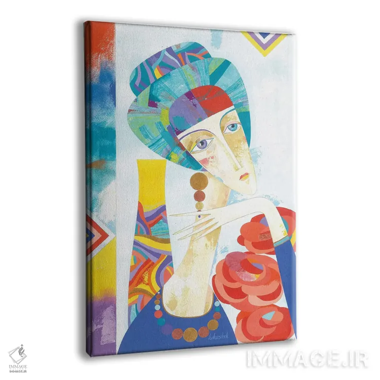 تابلو دکوراتیو مگدا اثر نلی لوکاشیک - نمای پرسپکتیو محصول