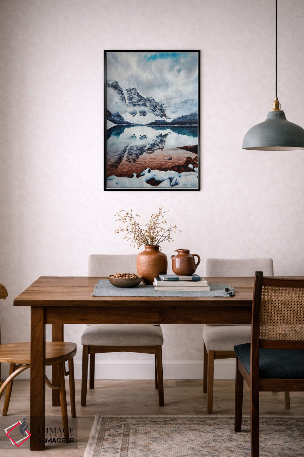 تابلو دکوراتیو آرامش خاطر اثر لیام کوموات - D5B