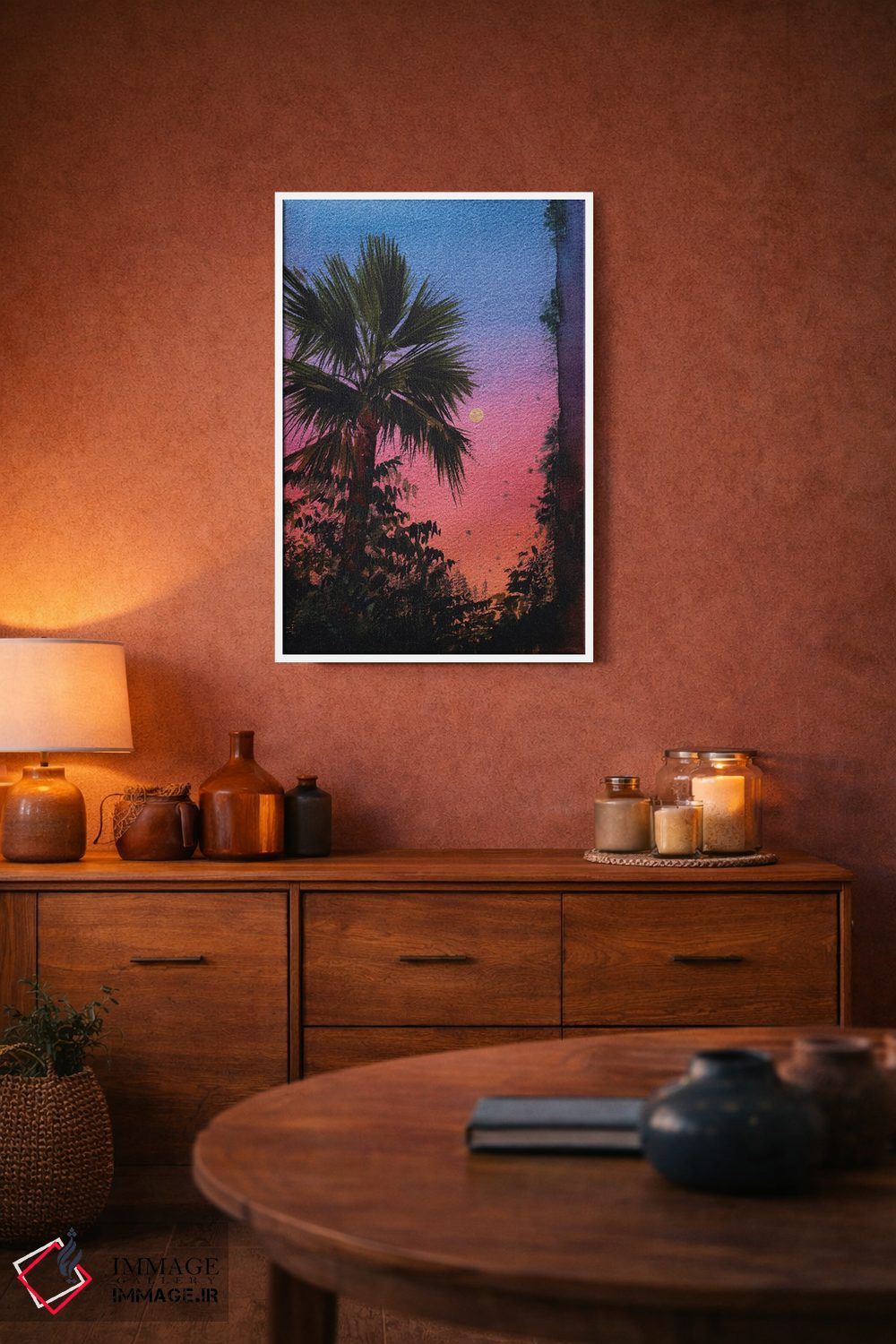 تابلو دکوراتیو بدون عنوان ۵ اثر لیام کوموات - D4W