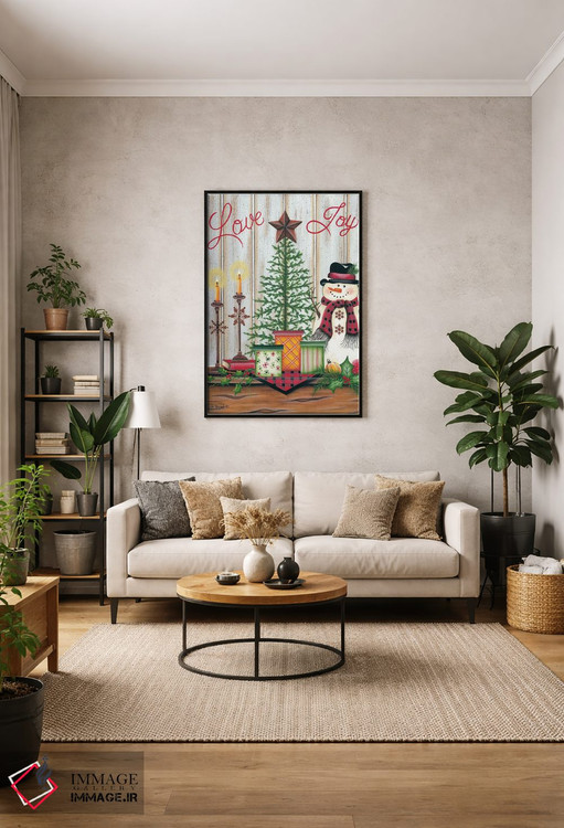 تابلو دکوراتیو عشق و شادی اثر لیزا کندی - D2B