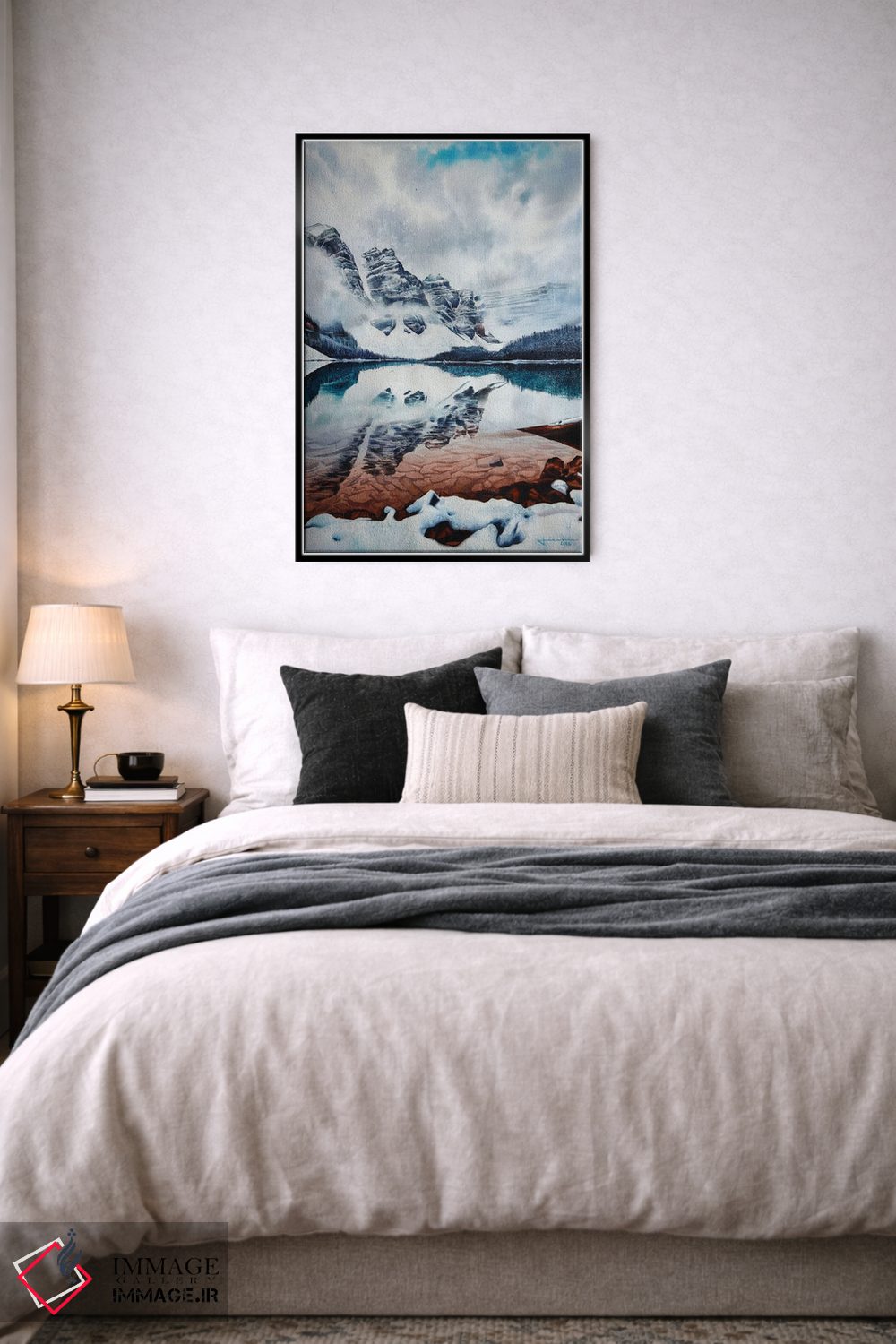 تابلو دکوراتیو آرامش خاطر اثر لیام کوموات - D6B