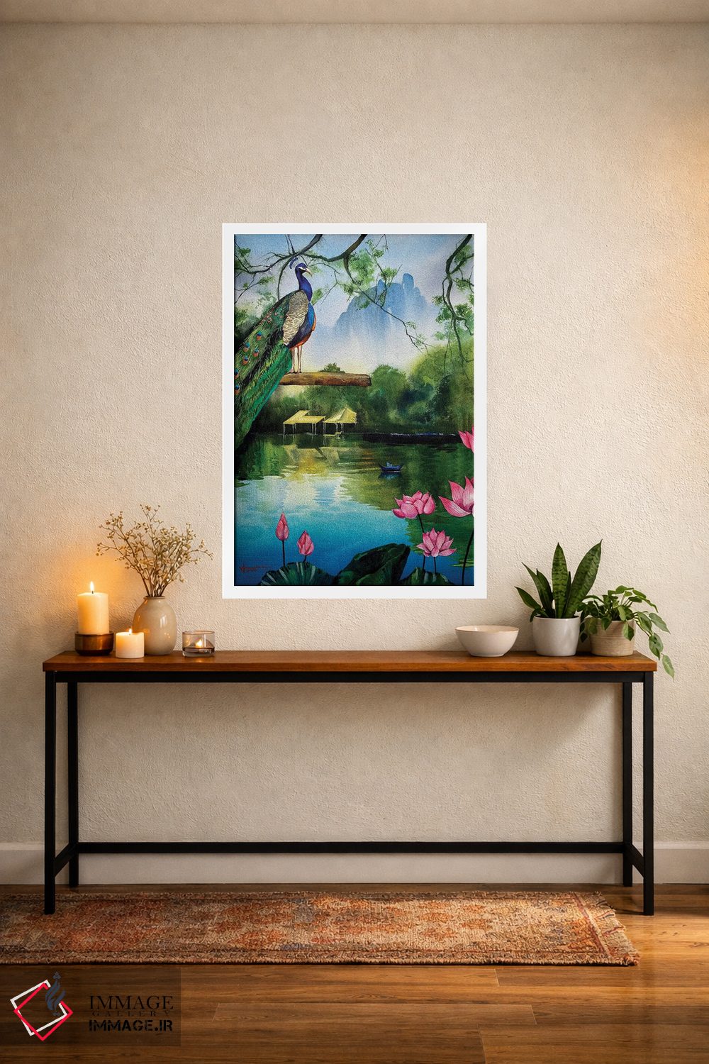 تابلو دکوراتیو آرامش خاطر اثر لیام کوموات - D3W