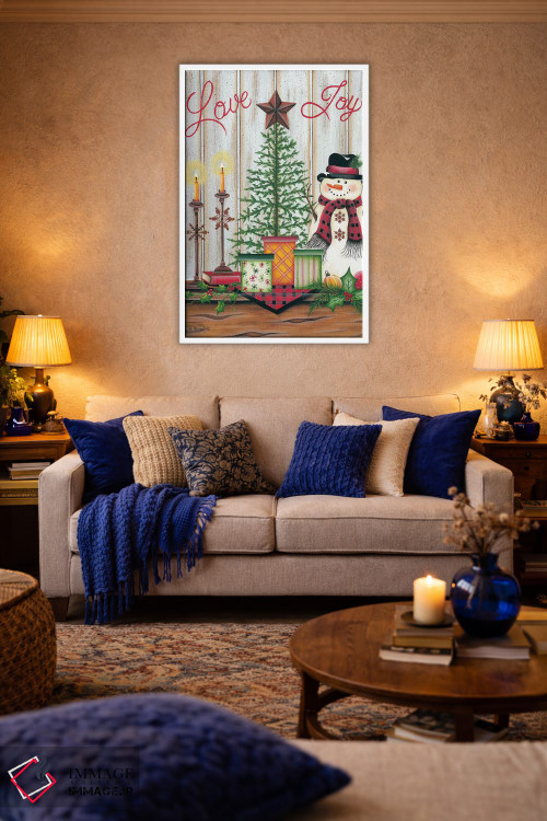 تابلو دکوراتیو عشق و شادی اثر لیزا کندی - D4W