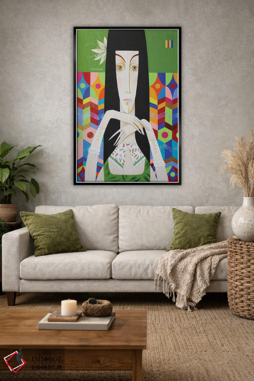 تابلو دکوراتیو نیکول اثر نلی لوکاشیک - D2B