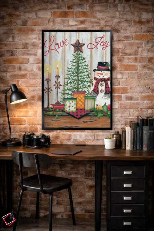 تابلو دکوراتیو عشق و شادی اثر لیزا کندی - D5B