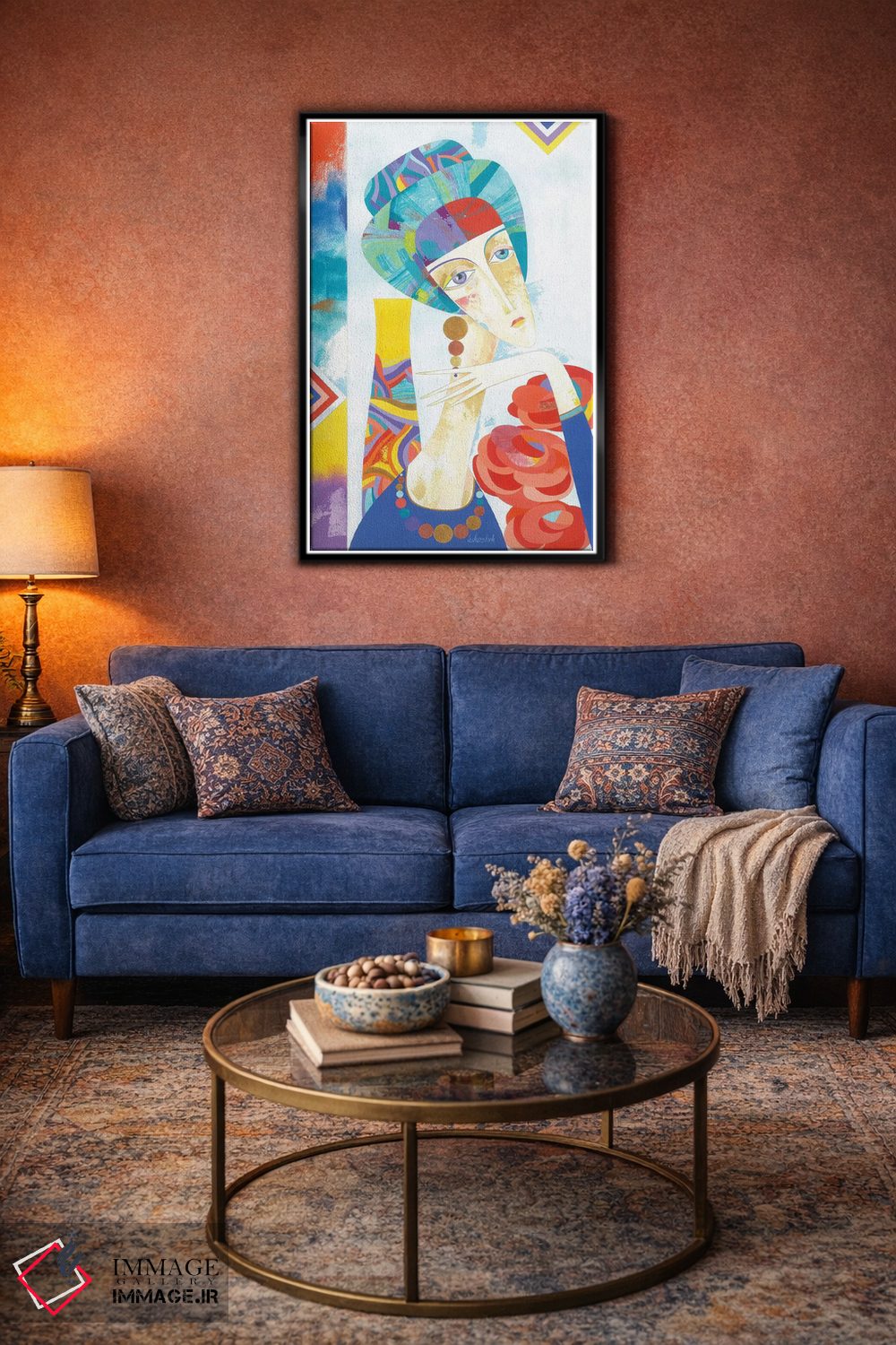 تابلو دکوراتیو مگدا اثر نلی لوکاشیک - D3B