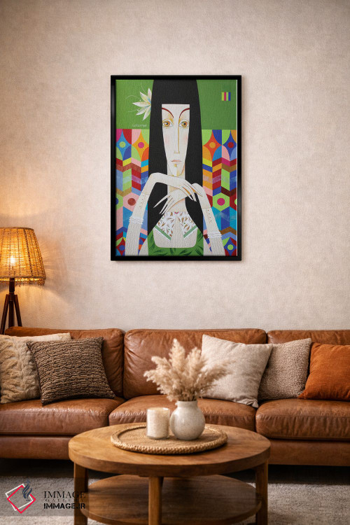 تابلو دکوراتیو نیکول اثر نلی لوکاشیک - D5B