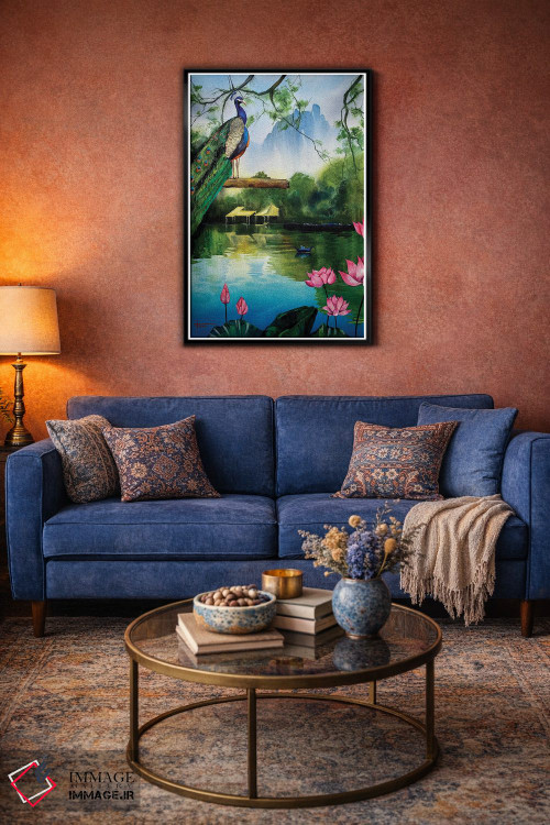 تابلو دکوراتیو آرامش خاطر اثر لیام کوموات - D5B