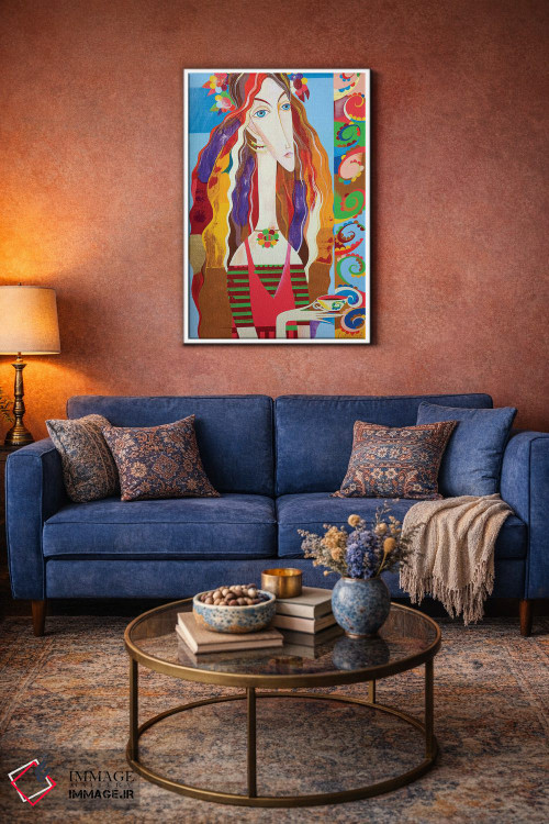 تابلو دکوراتیو صوفیا اثر نلی لوکاشیک - D3W