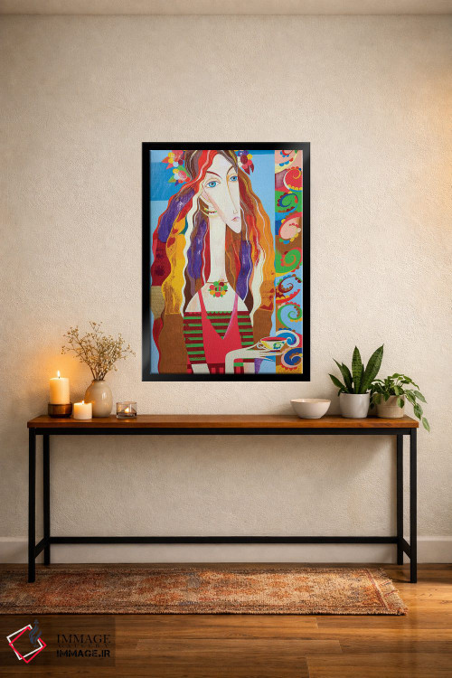 تابلو دکوراتیو صوفیا اثر نلی لوکاشیک - D5B