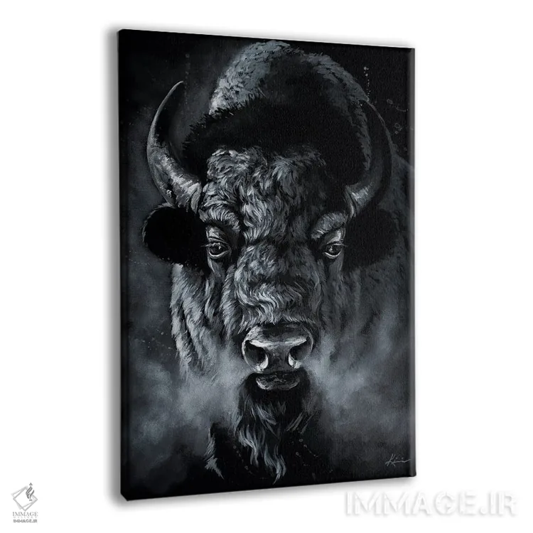 تابلو دکوراتیو شبح دشت ها اثر لینزی کیوی - نمای پرسپکتیو محصول