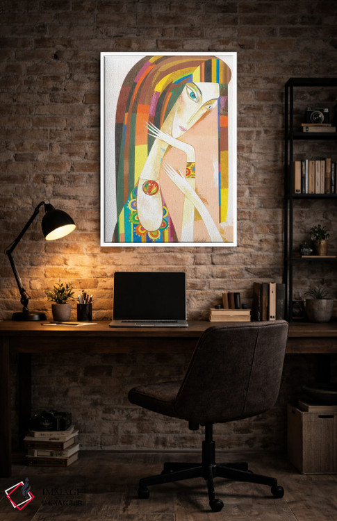 تابلو دکوراتیو آزالیا اثر نلی لوکاشیک - D4W