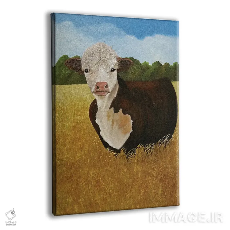 تابلو دکوراتیو نوزاد اثر شریل میلر لکی - نمای پرسپکتیو محصول