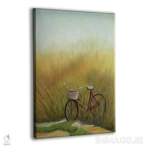 تابلو دکوراتیو مسیر دوچرخه سواری اثر شریل میلر لکی - نمای پرسپکتیو محصول