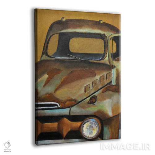 تابلو دکوراتیو دختر طلایی اثر شریل میلر لکی - نمای پرسپکتیو محصول