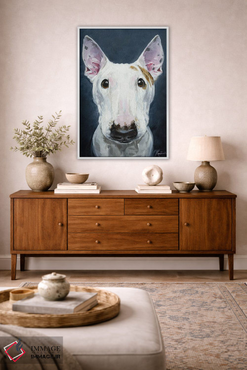 تابلو دکوراتیو بول تریر اثر لینزی کیوی - D2W