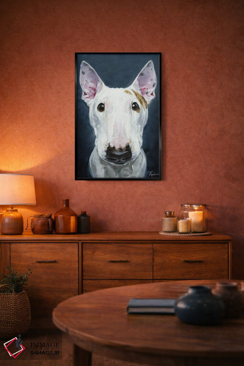 تابلو دکوراتیو بول تریر اثر لینزی کیوی - D3B