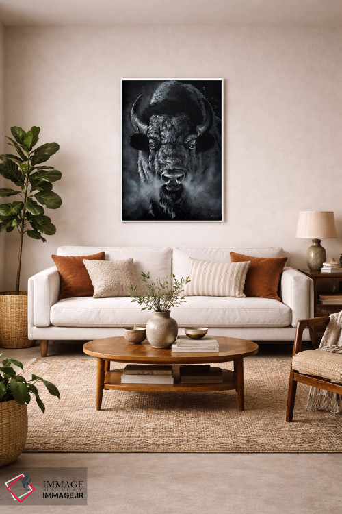 تابلو دکوراتیو شبح دشت ها اثر لینزی کیوی - D3W