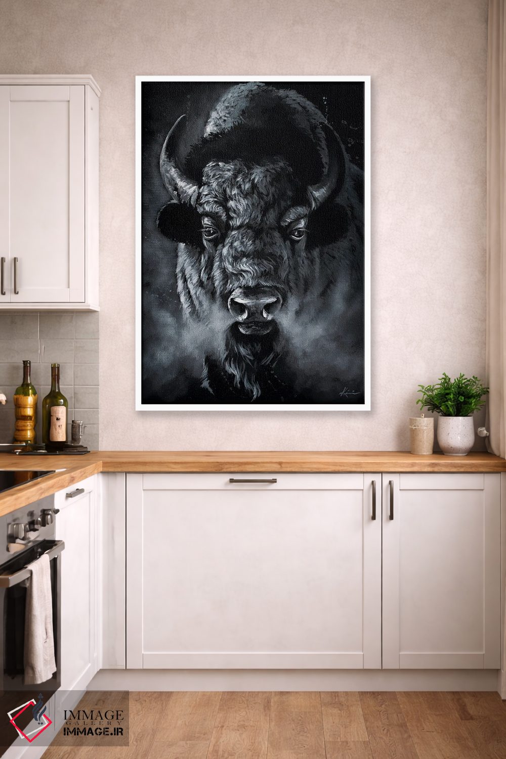 تابلو دکوراتیو شبح دشت ها اثر لینزی کیوی - D4W