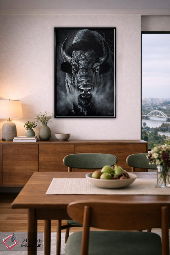 تابلو دکوراتیو شبح دشت ها اثر لینزی کیوی - D6B