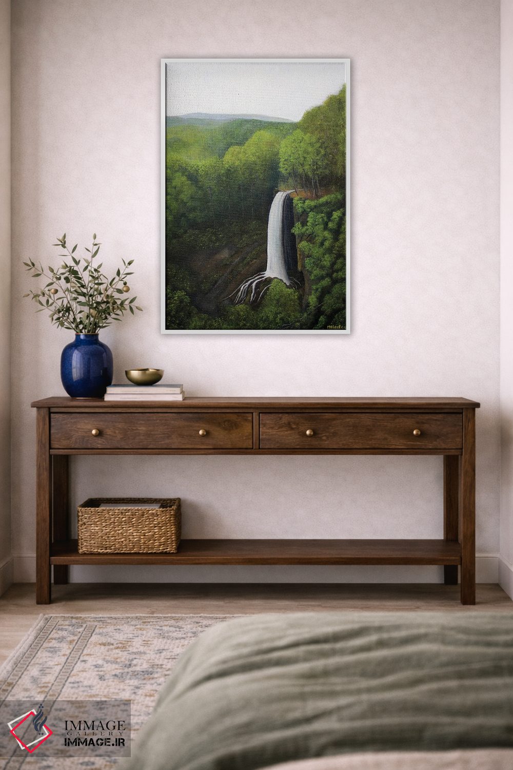 تابلو دکوراتیو چشمه های جاری اثر شریل میلر لکی - D2W