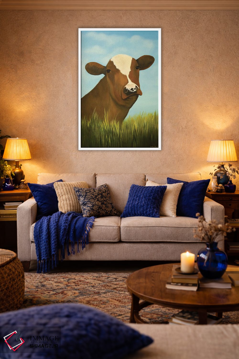 تابلو دکوراتیو اوتیس اثر شریل میلر لکی - D2W