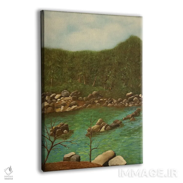 تابلو دکوراتیو گذرگاه گوشن اثر شریل میلر لکی - نمای پرسپکتیو محصول