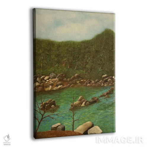 تابلو دکوراتیو گذرگاه گوشن اثر شریل میلر لکی - نمای پرسپکتیو محصول