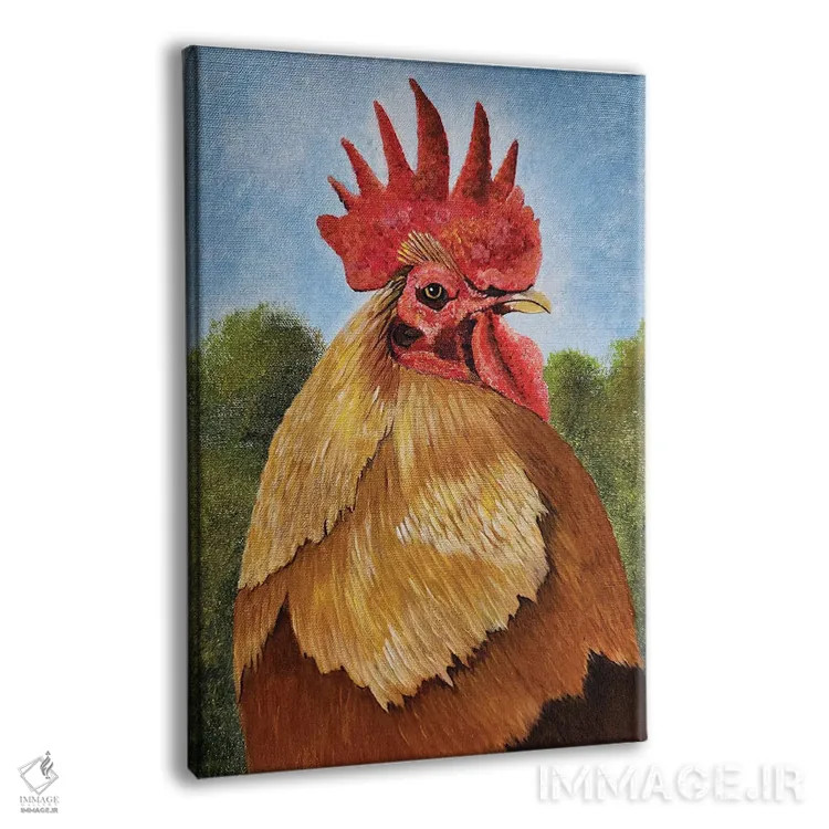 تابلو دکوراتیو سلطان لانه اثر شریل میلر لکی - نمای پرسپکتیو محصول