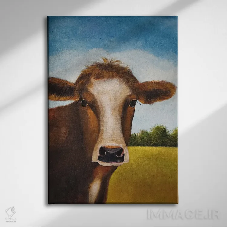 تابلو دکوراتیو کالی سو اثر شریل میلر لکی - نمای روبهرو روی دیوار