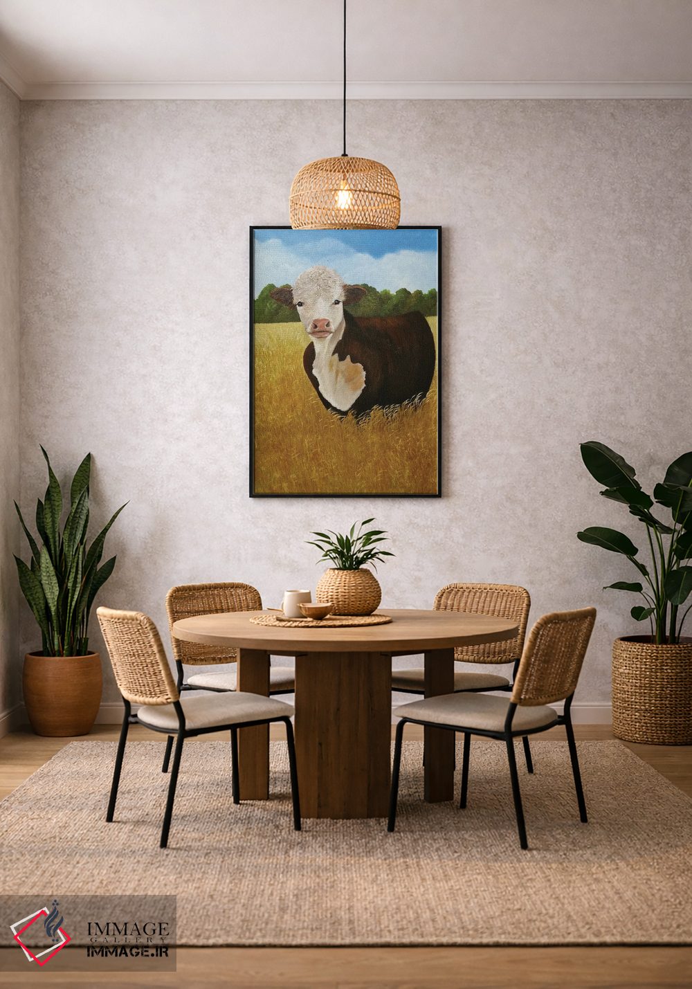 تابلو دکوراتیو نوزاد اثر شریل میلر لکی - D5B