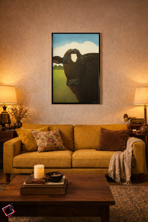 تابلو دکوراتیو تافی اثر شریل میلر لکی - D3B