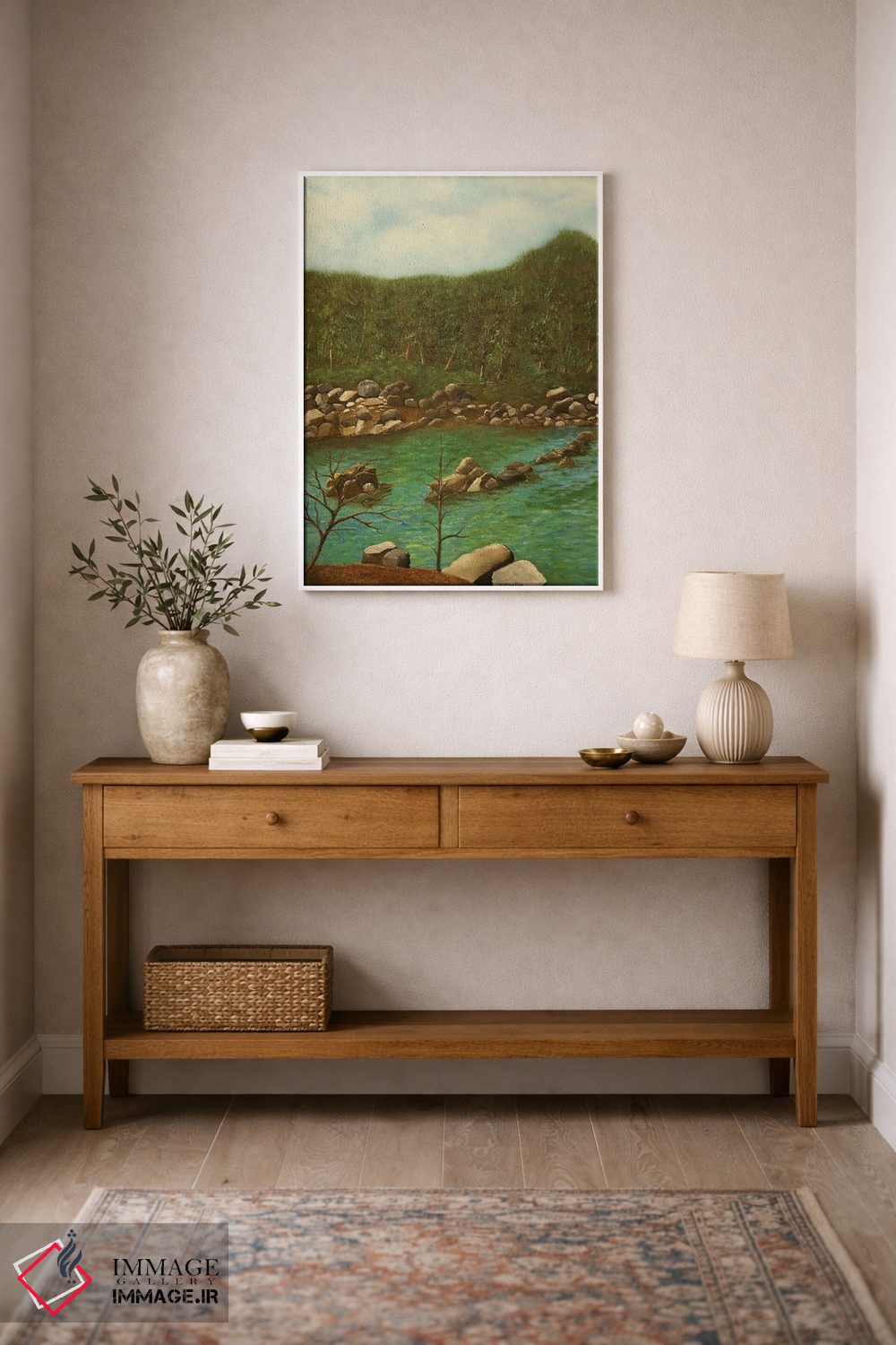 تابلو دکوراتیو گذرگاه گوشن اثر شریل میلر لکی - D1W