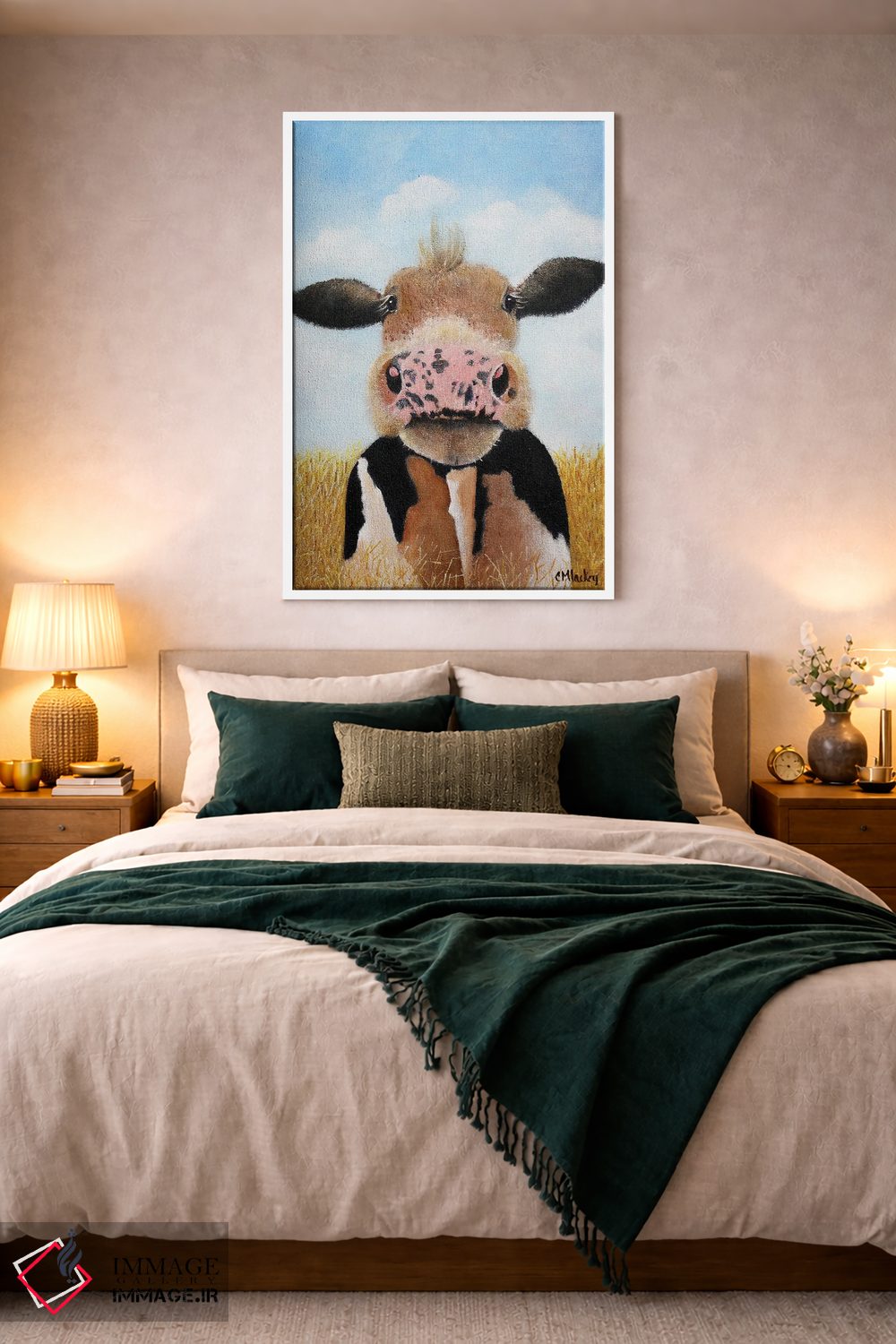 تابلو دکوراتیو کک و مک اثر شریل میلر لکی - D2W