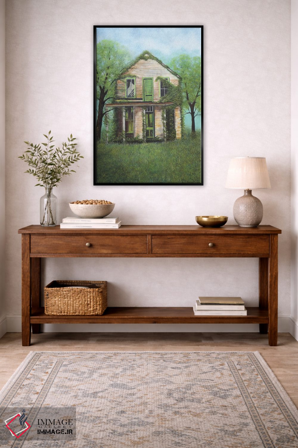 تابلو دکوراتیو کلبه اثر شریل میلر لکی - D5B