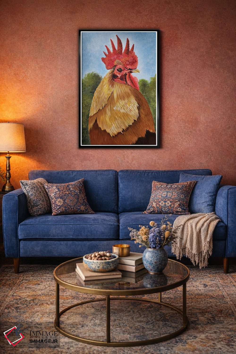 تابلو دکوراتیو سلطان لانه اثر شریل میلر لکی - D4B