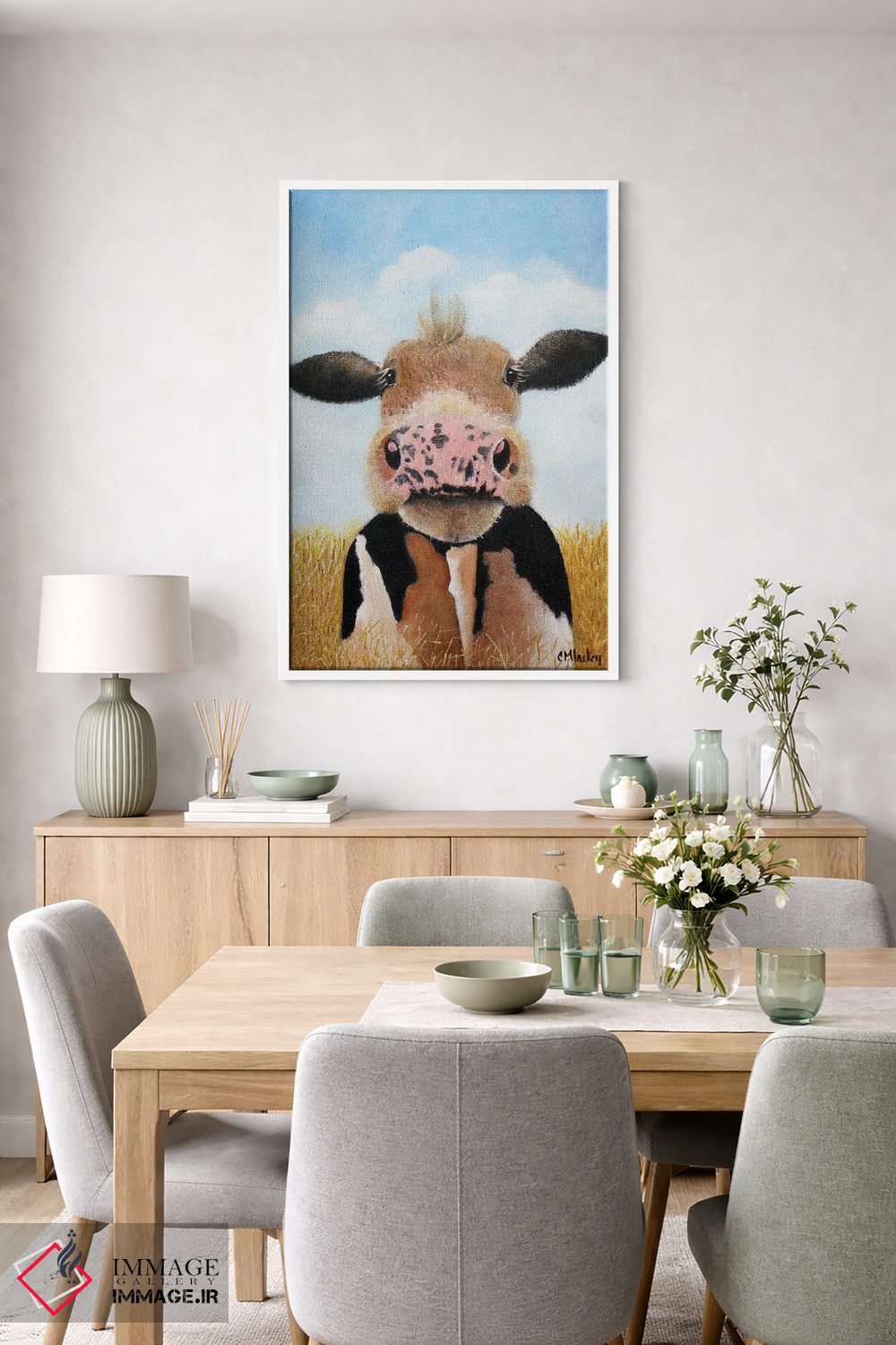 تابلو دکوراتیو کک و مک اثر شریل میلر لکی - D6W
