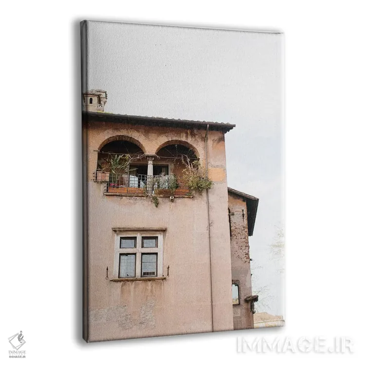 تابلو دکوراتیو Rome, Italy,باغ پشت بام، رم، ایتالیا اثر لاولی لیتل هوم کو - نمای پرسپکتیو محصول