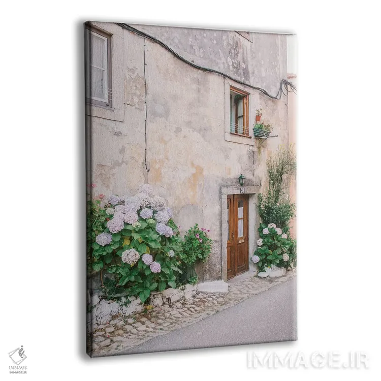 تابلو دکوراتیو کوچه فرعی اثر لاولی لیتل هوم کو - نمای پرسپکتیو محصول