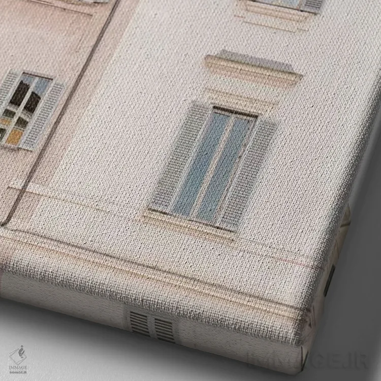 تابلو دکوراتیو Rome, Italy,پشت بام ها، رم، ایتالیا اثر لاولی لیتل هوم کو - نمای نزدیک بافت بوم