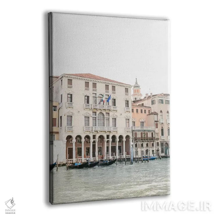تابلو دکوراتیو Venice, Italy,کانال ونیز شماره ۲، ونیز، ایتالیا اثر لاولی لیتل هوم کو - نمای پرسپکتیو محصول