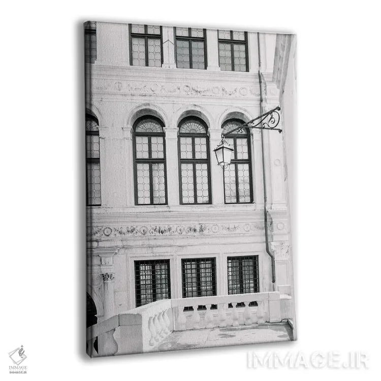 تابلو دکوراتیو Italy In Black & White,ونیز، ایتالیا اثر لاولی لیتل هوم کو - نمای پرسپکتیو محصول