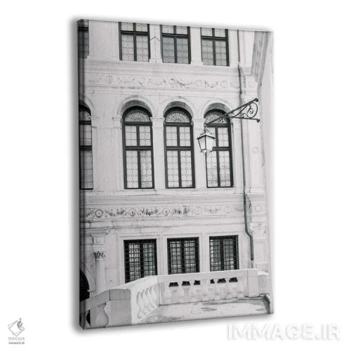 تابلو دکوراتیو Italy In Black & White,ونیز، ایتالیا اثر لاولی لیتل هوم کو - نمای پرسپکتیو محصول