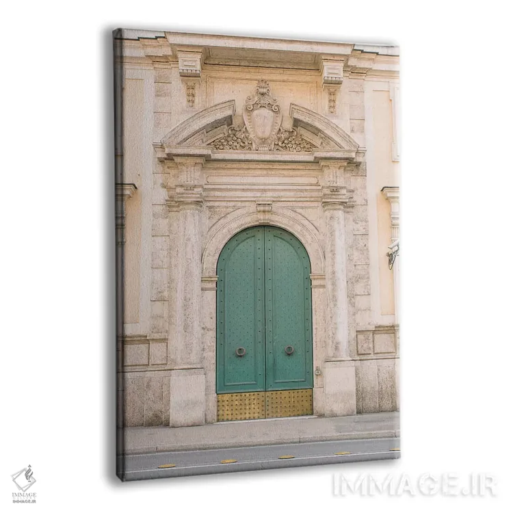 تابلو دکوراتیو Rome, Italy,در آبی و طلایی، رم، ایتالیا اثر لاولی لیتل هوم کو - نمای پرسپکتیو محصول