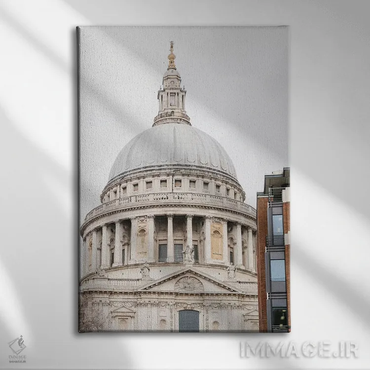 تابلو دکوراتیو London, England,کلیسای جامع سنت پل، لندن، انگلستان اثر لاولی لیتل هوم کو - نمای روبهرو روی دیوار