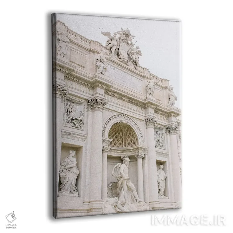 تابلو دکوراتیو Rome, Italy,فواره تروی شماره ۲، رم، ایتالیا اثر لاولی لیتل هوم کو - نمای پرسپکتیو محصول